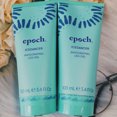 2 NUSKIN nu skin Epoch IceDancer Invigorating Leg Gel + C#32