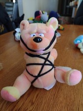 MEANIE BEANIES: TIED THE BEAR BLACK ROPES LIMITED 0123 OF 10,000