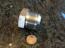 parker hydraulic 37 deg JIC dash 16 male tube plug fitting 1 5/16-12 thread  