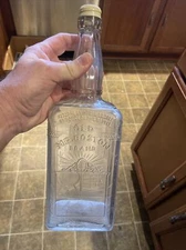 Old Mr. Boston Brand Whiskey Liquor Quart Bottle