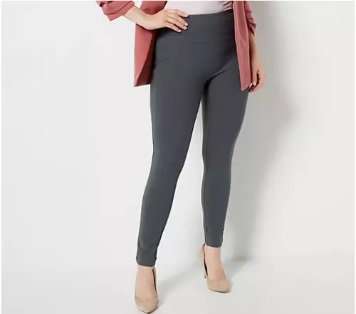 Women with top control leggings