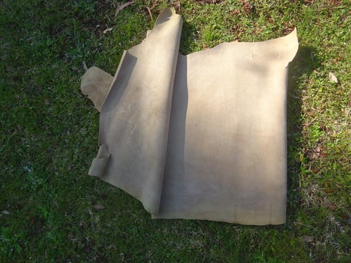 LEATHER CHROME TANNED COWHIDE-1 SIDE-1.57 SQ. METRES-1.3MM-FREE POSTAGE - Picture 7 of 9