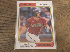 2023 Topps Heritage High Number #713 Jace Peterson SP Diamondbacks Nmmt