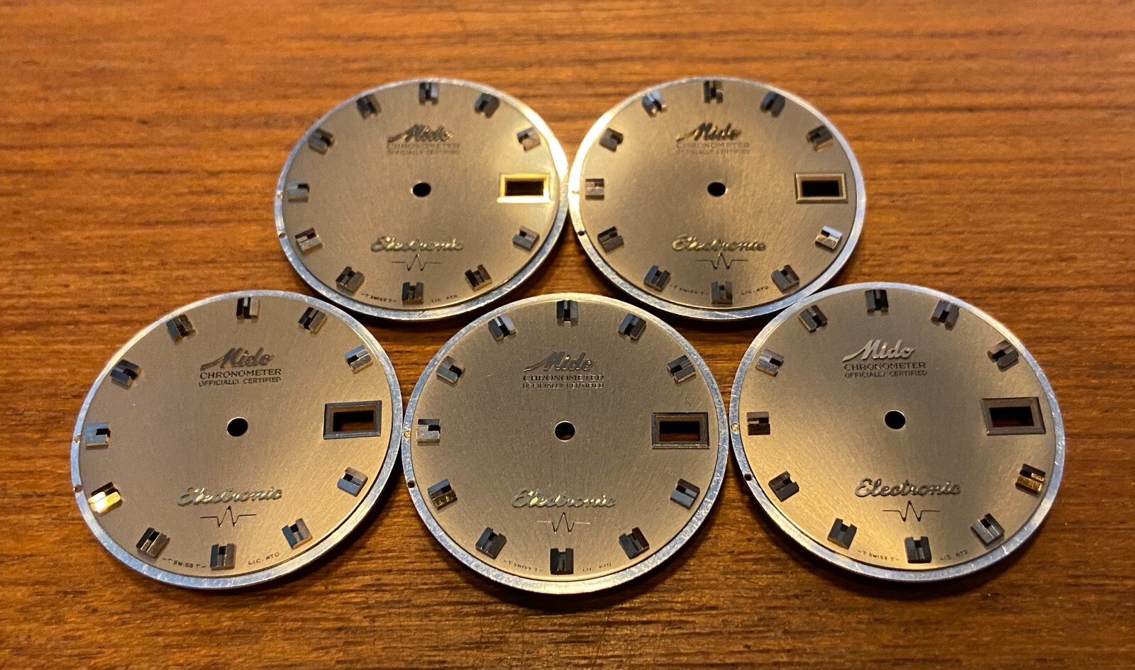 Mido, Chronometer Certified Dark Gold Electronic … - image 3