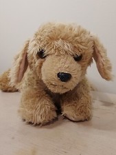 Aurora Tan Brown Dog Plush 11 Inch Stuffed Animal Toy 2015