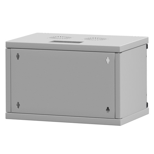 19 Zoll Netzwerkschrank Serverschrank 7HE 19" Wandgehäuse Rack Server Hellgrau - Afbeelding 4 van 9