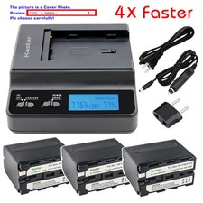 Kastar Battery Multifunction Charger for NP-F970 CCD-TR2200 CCD-TR2300 CCD-TR280