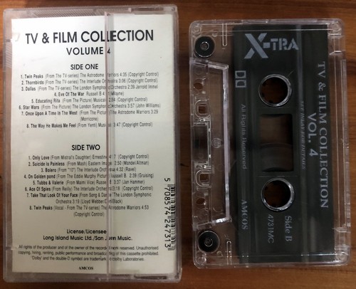 TV & Film Collection Volume 4 Twin Peaks (Cassette Tape, 4731MC) VGC - Picture 2 of 2