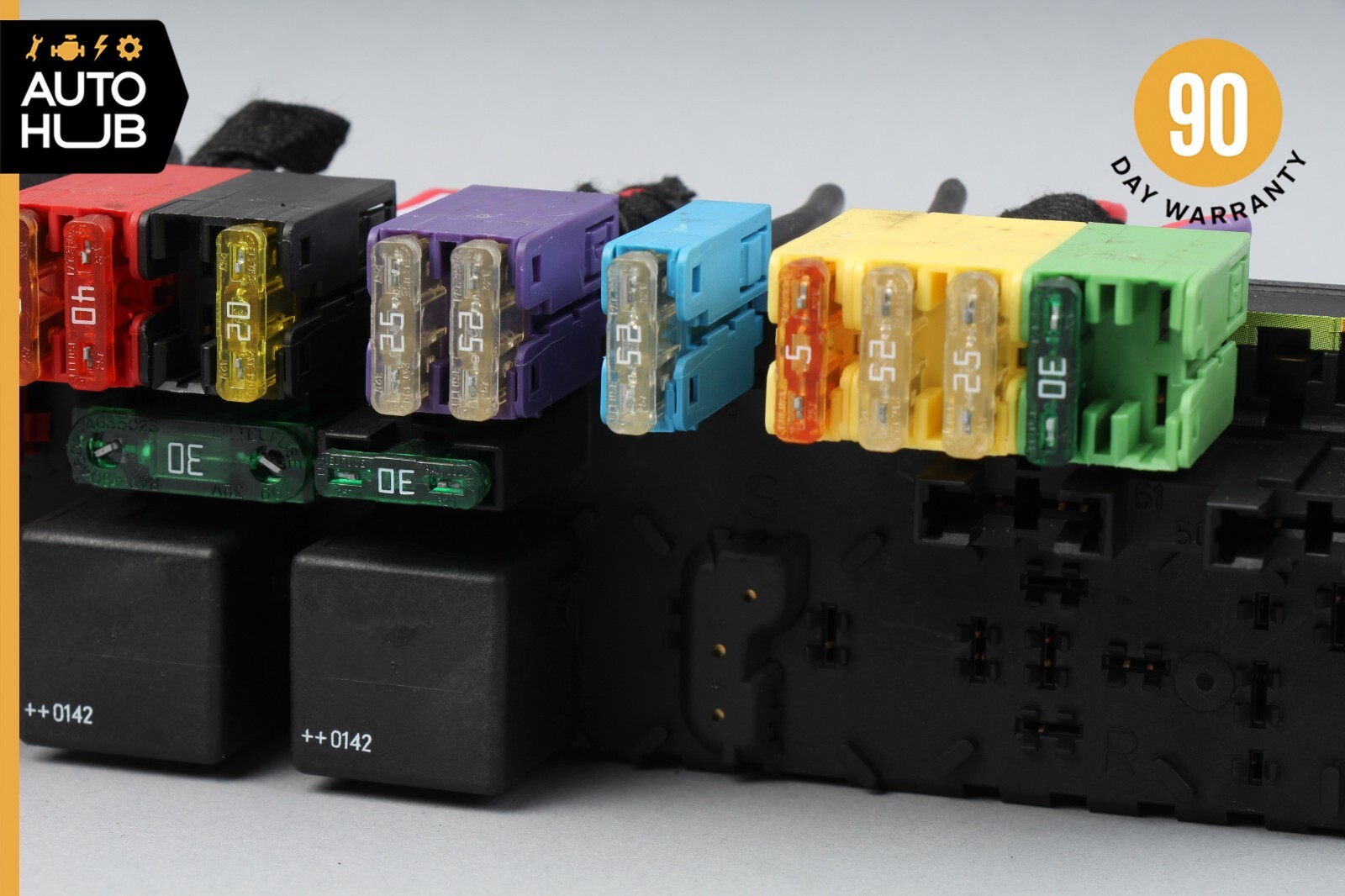 03-12 Mercedes R230 SL500 SL55 AMG SL550 Rear SAM Fuse Box Relay Module OEM 58k