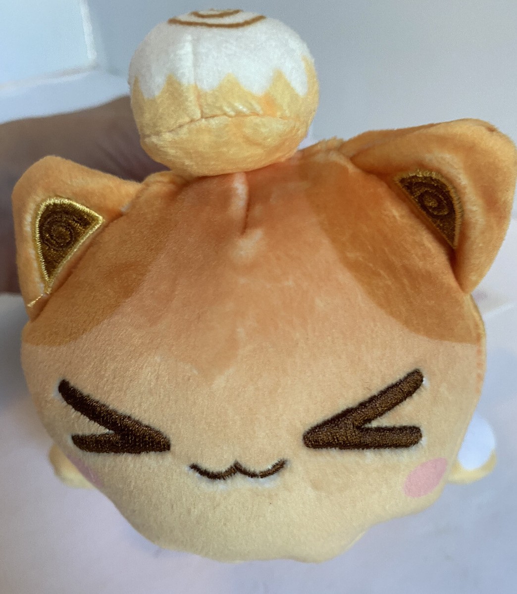 Aphmau MeeMeows Plush Cinnamon Roll Cat 6” Stuffed Animal No Tag