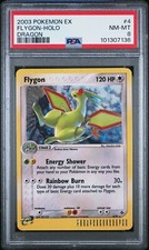 2003 Pokemon EX Dragon Flygon Holo 4/97 PSA 8 on eBay