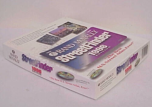 RAND MCNALLY VINTAGE STREETFINDER 1996 EDITION WINDOWS 95 WINDOWS 3.1 BOX ONLY - Image 4 of 4
