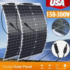 150W 300W 12V Monocrystalline Solar Panel for Marine Boat RV Off-grid System