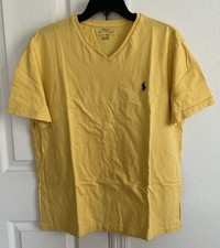 Polo Ralph Lauren Men's T-Shirt Classic Fit V-Neck Short Sleeve Size L