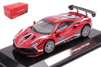 Burago 1/43 Ferrari 488 Challenge Evo 2020 28 Rot Statisches Modell Diecast