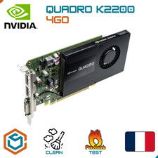 Carte Graphique NVIDIA QUADRO K2200 4Go RAM DDR5  2x Display port & DVI
