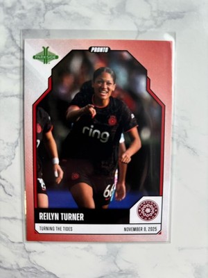 Reilyn Turner 2025 Parkside NWSL Pronto Week 27 #194 RED #d /5 Portland Thorns