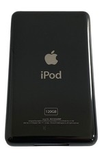 Black Back Plate Apple iPod Classic 6th 7th Housing Rear Thin Cover 120GB Rear