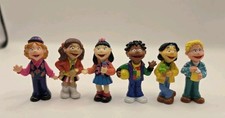 Puzzle Place Friends Collection Fisher Price Vintage 1992 6 3" Figures