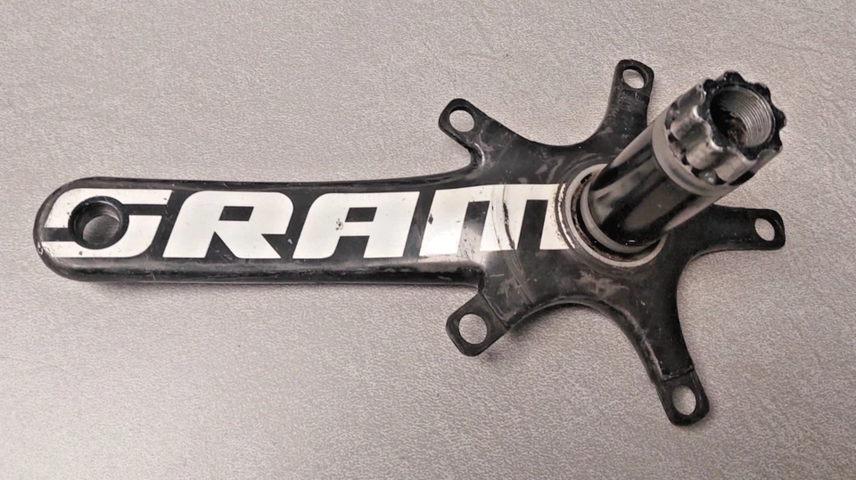 SRAM Force MTB Double Driveside Crank Arm BCD130 175mm Octalink Fast USA Shipper - Image 4 of 4