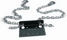 Warn 70770 Portable Anchor Plate Powder Coated Black For Utility Winch