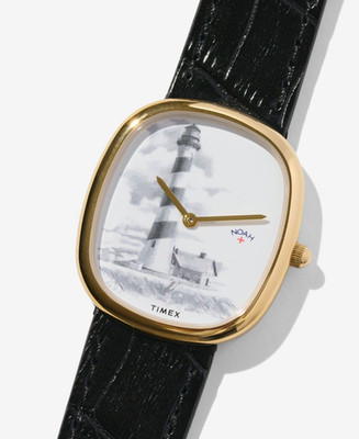 Timex x Noah Lighthouse Watch Black Gold Oval Case Limited Edition New