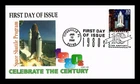 DR JIM STAMPS US COVER SPACE SHUTTLE PROGRAM 1980S CELEBRATE CENTURY FDC