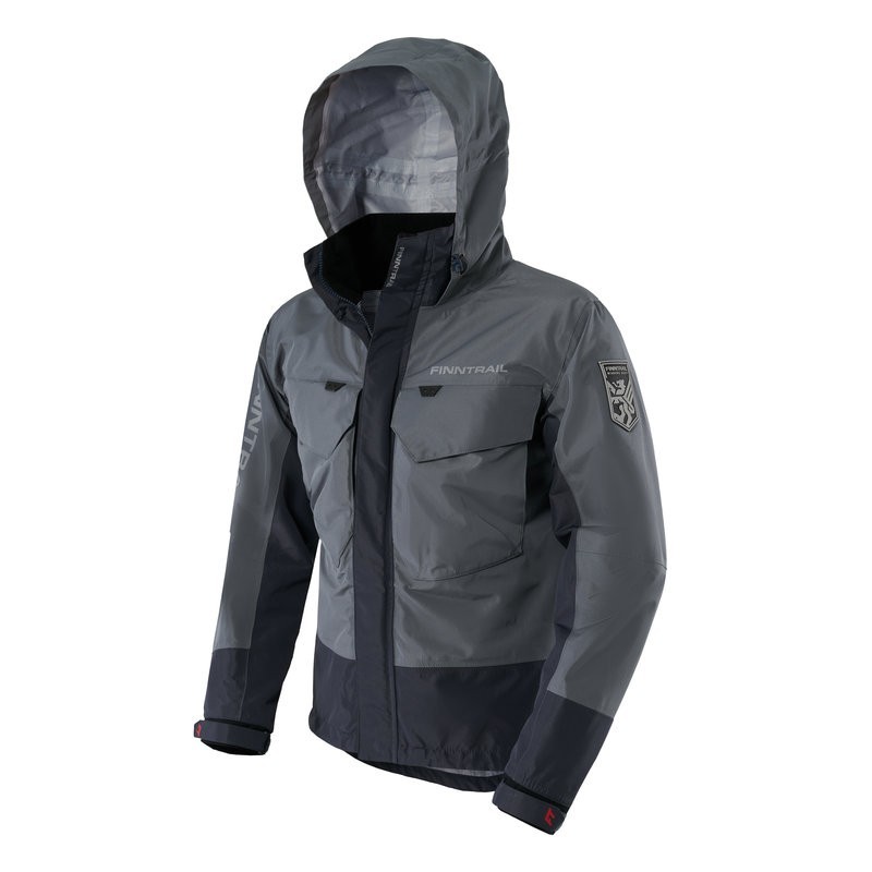 Finntrail Apex veste imperméable kaki de quad avec membrane respirante