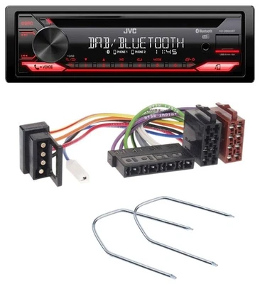 JVC CD DAB USB Bluetooth MP3 Autoradio für Mercedes E-Klasse W124 S-Klasse W126 - Bild 1 von 4