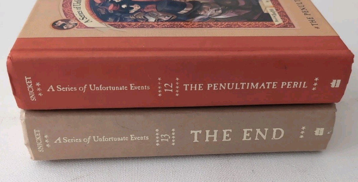 Lemony Snicket's A Series of Unfortunate Events 1-13 Complete Set