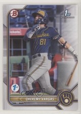 2022 Bowman 1st Edition Jheremy Vargas #BPPF-144 0s6p