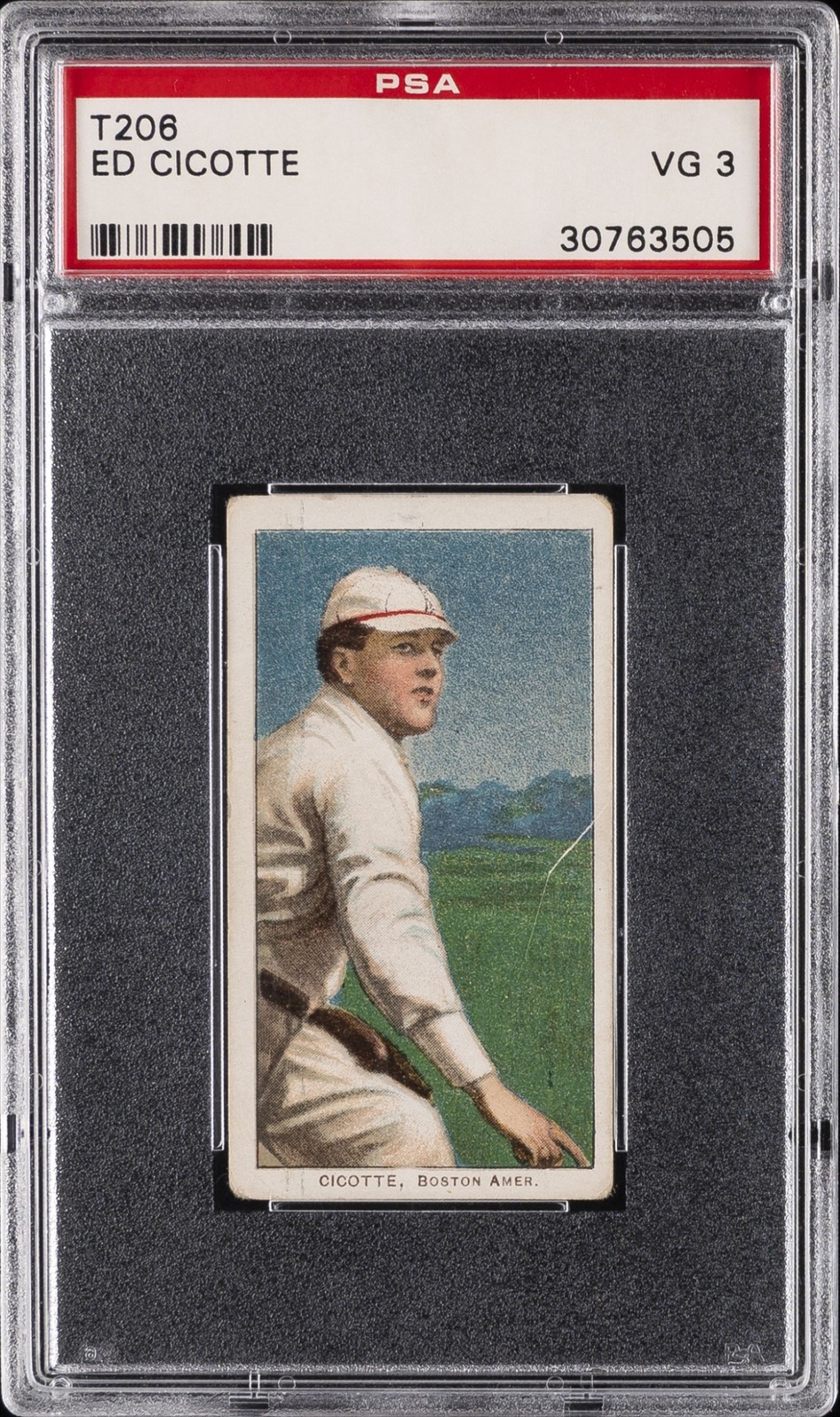 T206 Sweet Caporal Ed Cicotte PSA 3