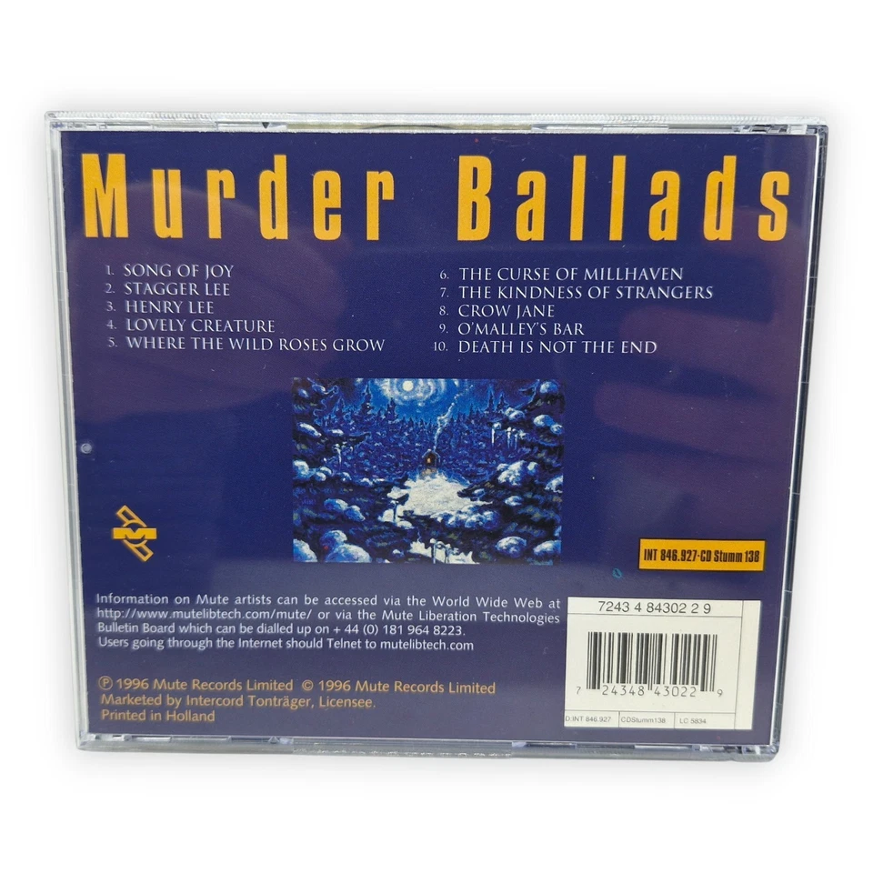 Nick Cave And The Bad Seeds Murder Ballads CD Album 1996 Mute Records Limited - Bild 2 von 4