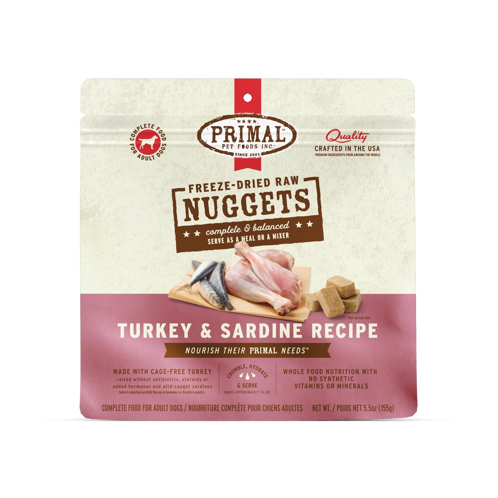 Nuggets, Turkey  Sardine, Complete  Balanced...
