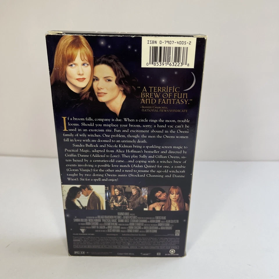 Practical Magic (VHS, 1999), Sandra Bullock, Nicole Kidman, Tested - Image 4 of 4
