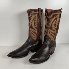Custom Cowboy Boots | Wingtip Triad | Dark Br...