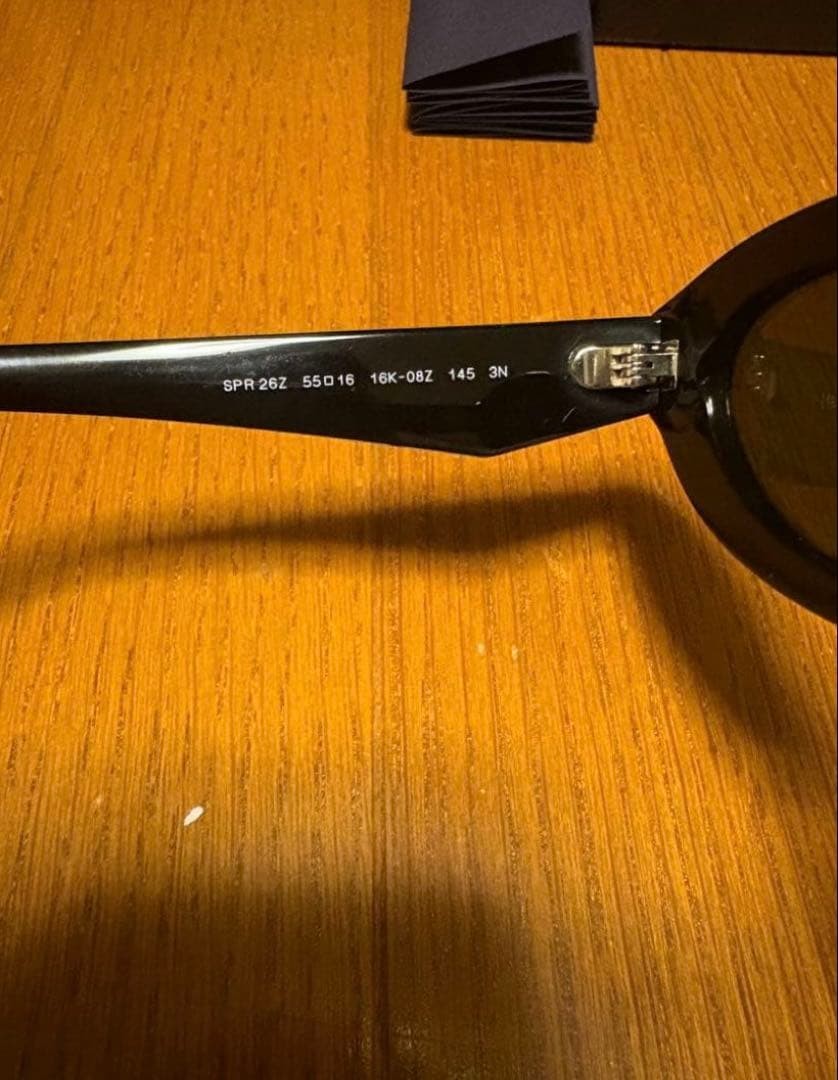 Prada Black Cat Eye Sunglasses, Style, Used, Case & Box Included thumbnail 6