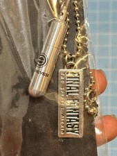 Final Fantasy FF Dog Tag Pendant Retro Game Accessory New