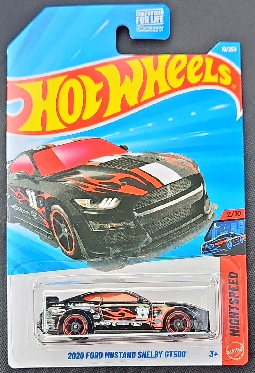 Hot Wheels Ford Mustang Shelby GT500 Night Speed 1:64 Diecast Car