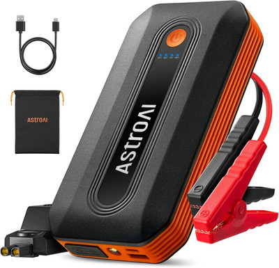 AstroAI B8 Car Jump Starter Power Bank 12V Booster Petrol Diesel LED