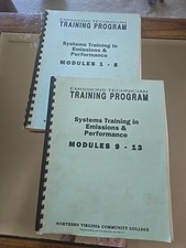 Vehicle Emissions Systems Tech Training Program Modules 1-9