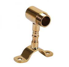 Ford Model T Horn Mounting Bracket Polished Brass 1909-1914