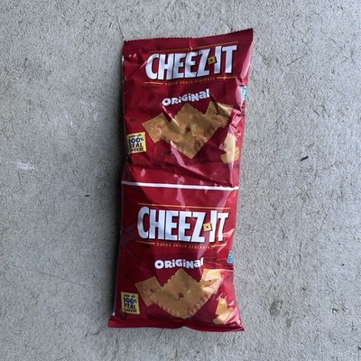 Cheez-It Original Rare Sealed Double Bag Cheez-It Crackers ERROR Unopened