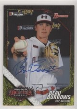 2016 Bowman AFLAC/Under Armour All-American Game 9/99 Beau Burrows Auto 0c6