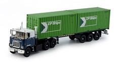 TEKNO,MACK F700 6x4 GROENENBOOM with container carrier and 2 CP SHIPS Contain...