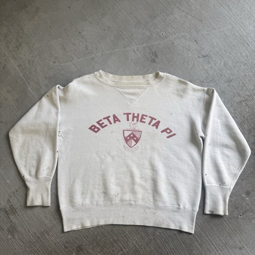 1960s Fraternity Sweat Shirt Big Size Vintage