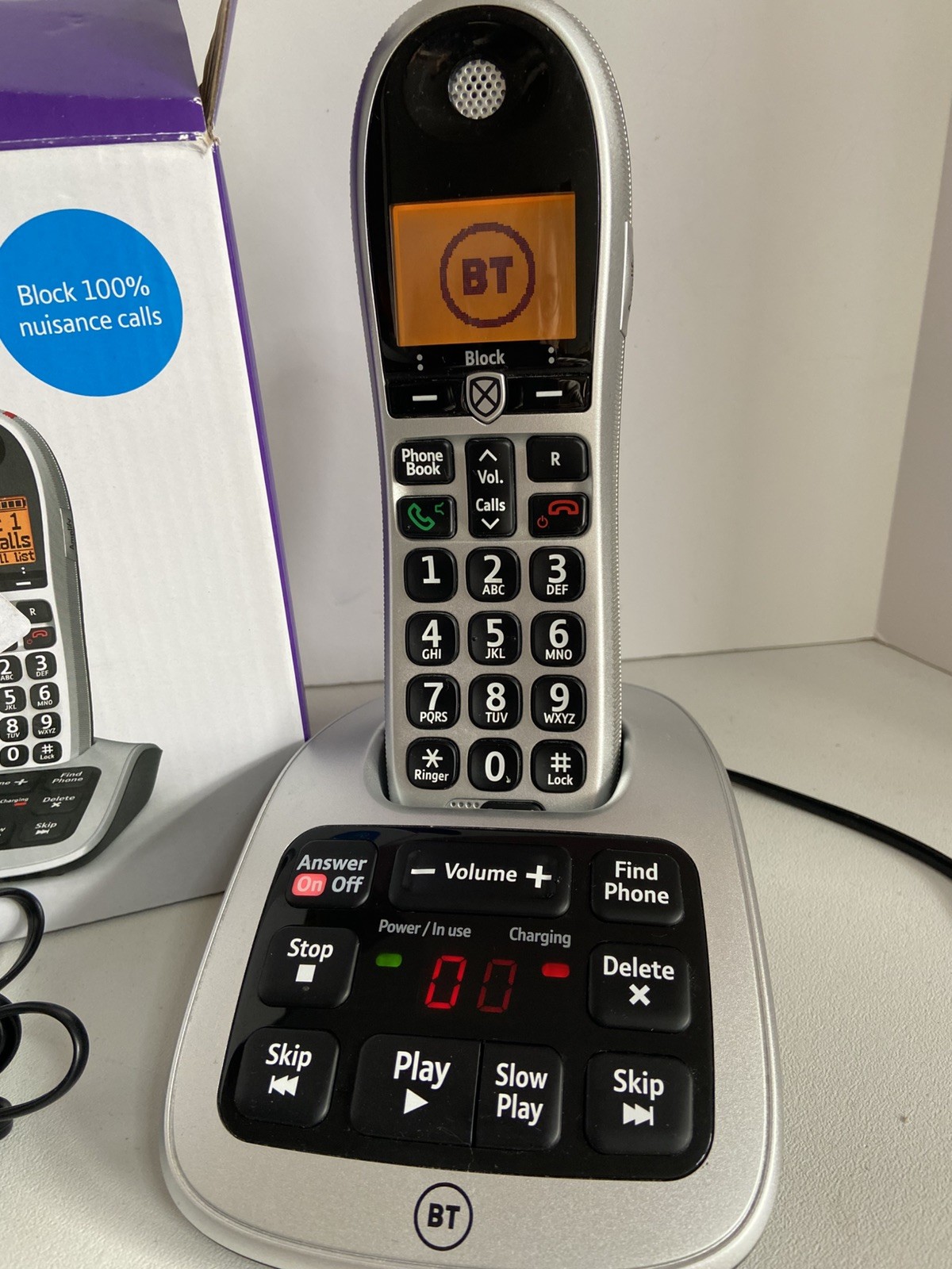 BT 4600 Big Button Digital Cordless Telephone.