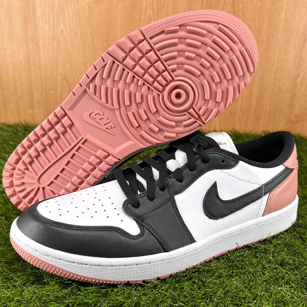 Jordan 1 Golf Low Rust Pink for Sale | Authenticity Guaranteed | eBay