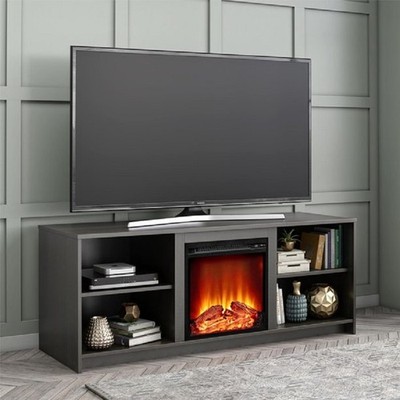 Mainstays 8620900WCOM Fireplace TV Stand for TVs up to 65