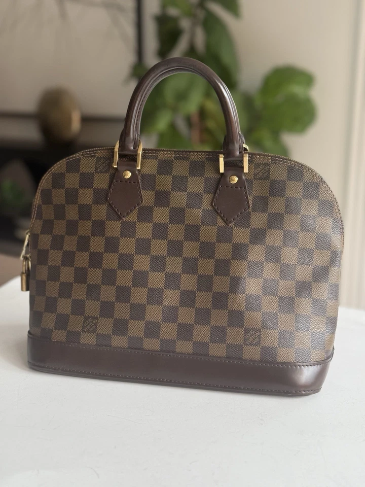 AUTÊNTICA Bolsa Louis Vuitton Damier Level ALMA PM - Imagem 3 de 4